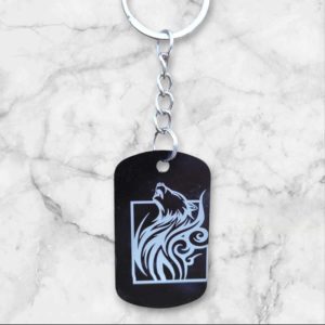 porte-clef loup