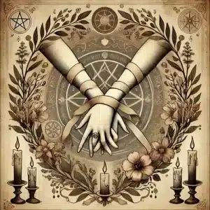 Rituel de Handfasting selon la tradition Wicca Saxonne