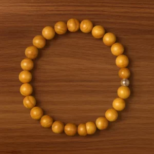 Bracelet Jaspe Bois 6mm