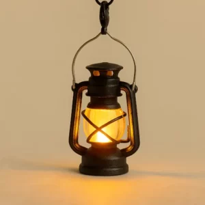 Porte-clé lanterne magique Halloween allumée – bijou ésotérique