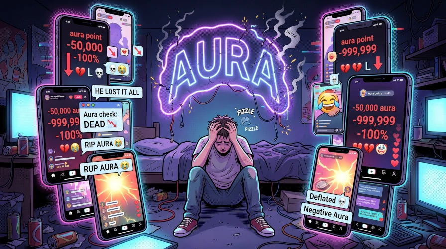 aura en berne